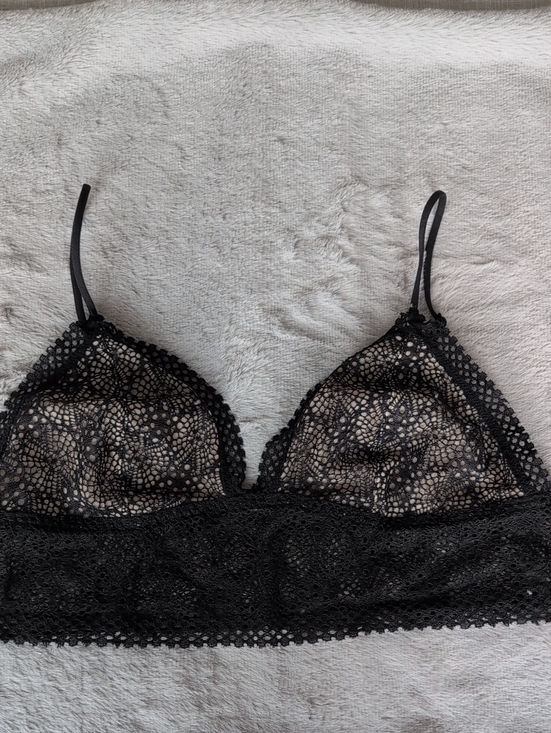Victoria's Secret Other - Victoria's Secret Black Lace Triangle Bralette